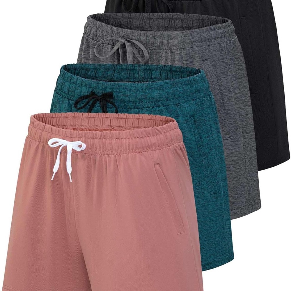 Set of Four Women's Athletic Shorts